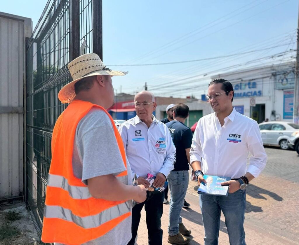 Agradece Chepe Guerrero a las familias de Corregidora por abrirle las puertas de su casa